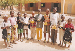 マリ共和国クルマ地区の子供たち