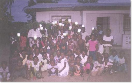シェラレオネ孤児院CMFO 小型発電機の募金 画像